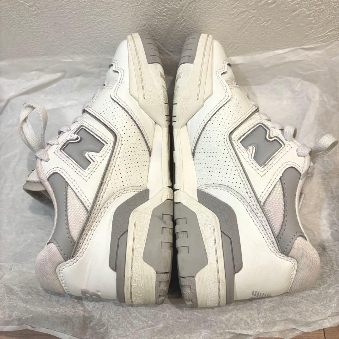 23cm ニューバランス NB BB550 ホワイトグレー
