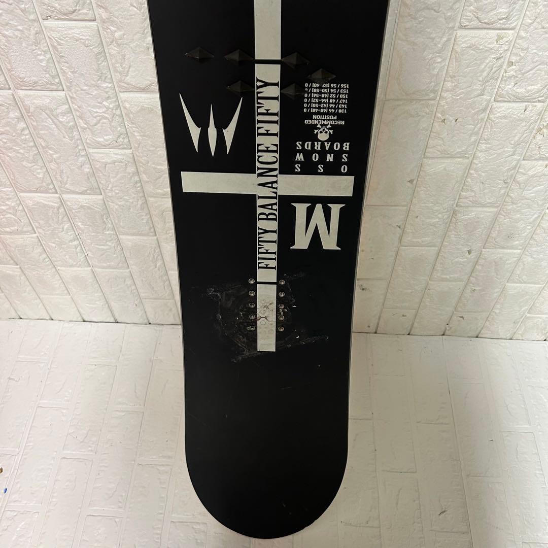 【川口市引き取り限定】 MOSS fifty-fiftyスノーボード