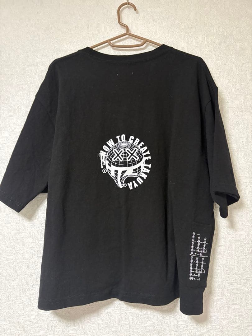 UVERworld 【TAKUYA∞の創り方】ハーモニカTシャツ/ブラック