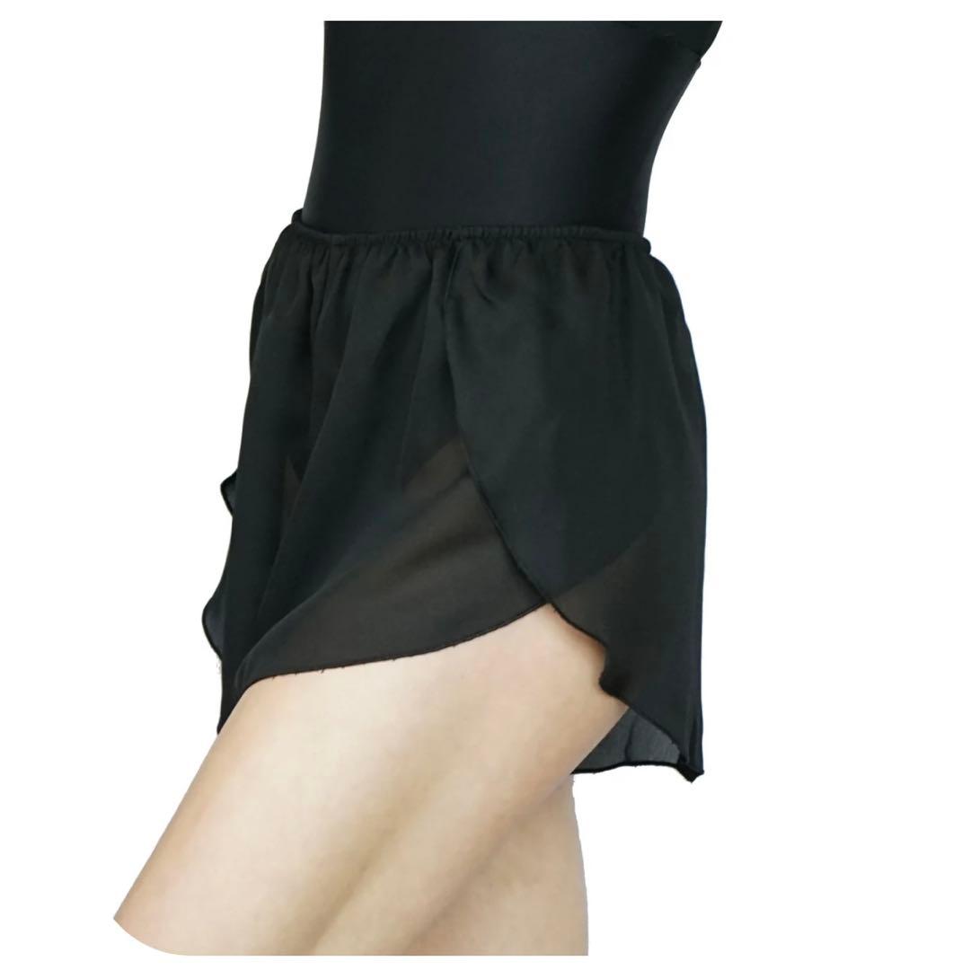 【週末限定値下】スカート風 バレエ ショートパンツ M 黒 お尻が隠れる 希少