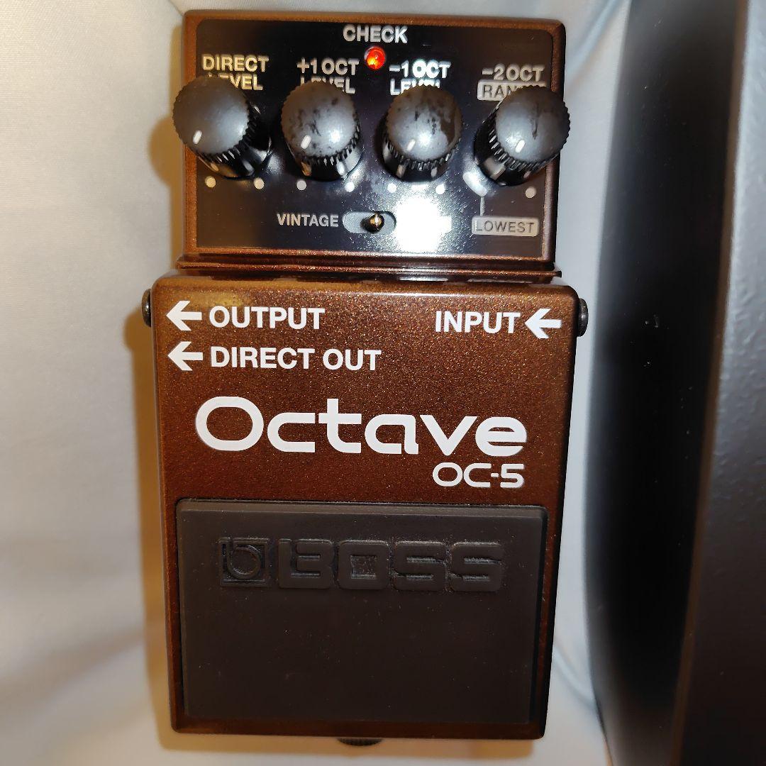 ほぼ新品2024年購入。BOSS OC-5 Octave オクターバー ポリ対応