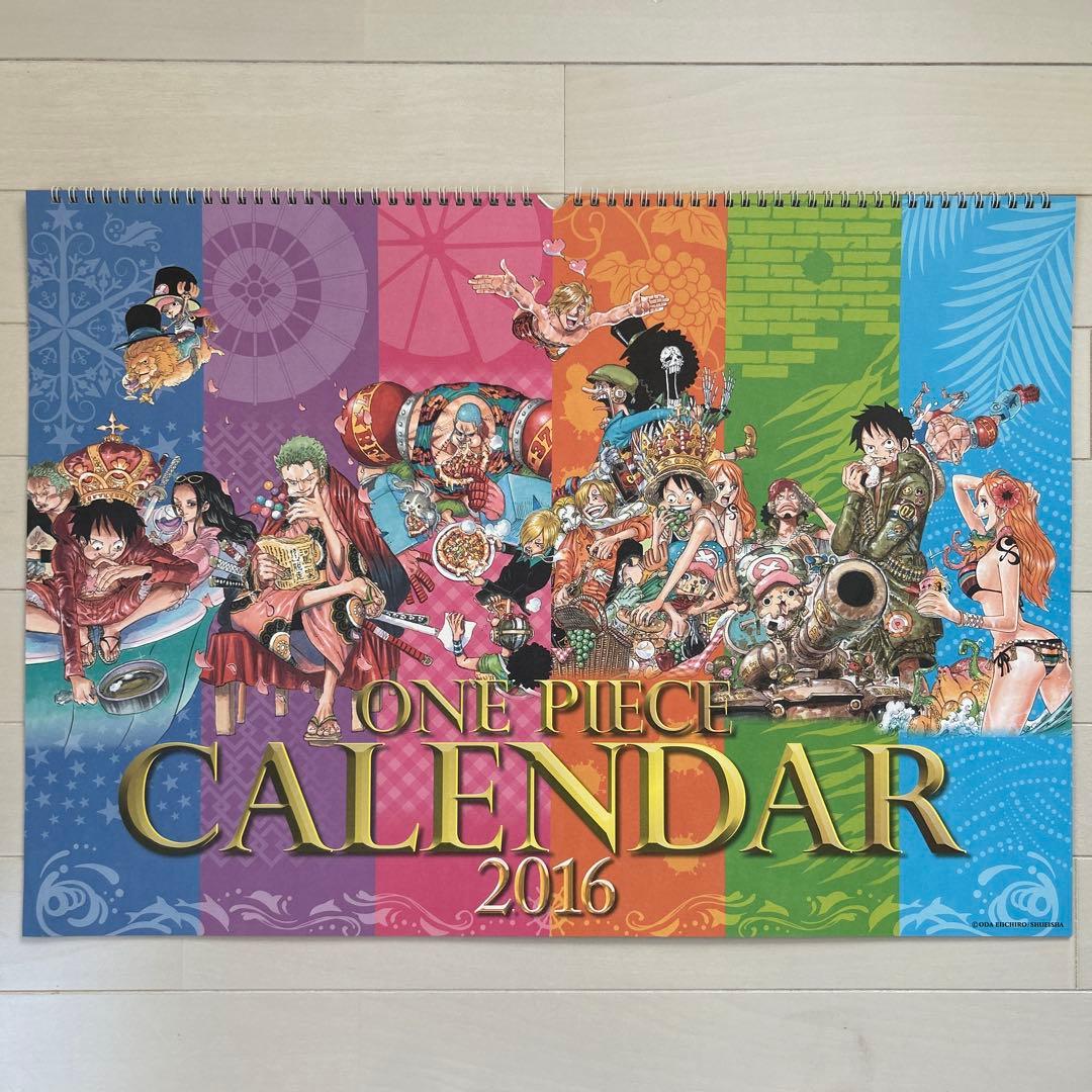 中古美品ONE PIECE大判コミックカレンダー7点
