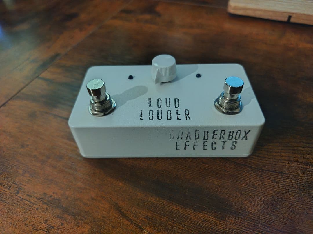 ギター CHADDERBOX EFFECTS LOUD LOUDER