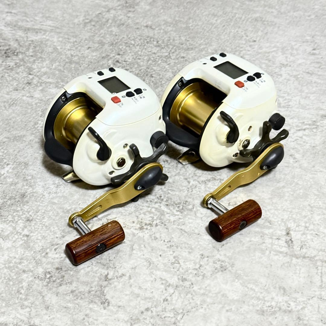 ☆2台セットジャンク扱い☆シマノ 電動リール 電動丸3000R