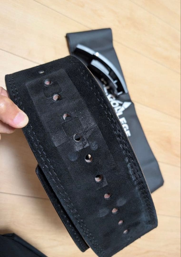 plカレッジ　パワーベルト　トレーニングベルト　旧型