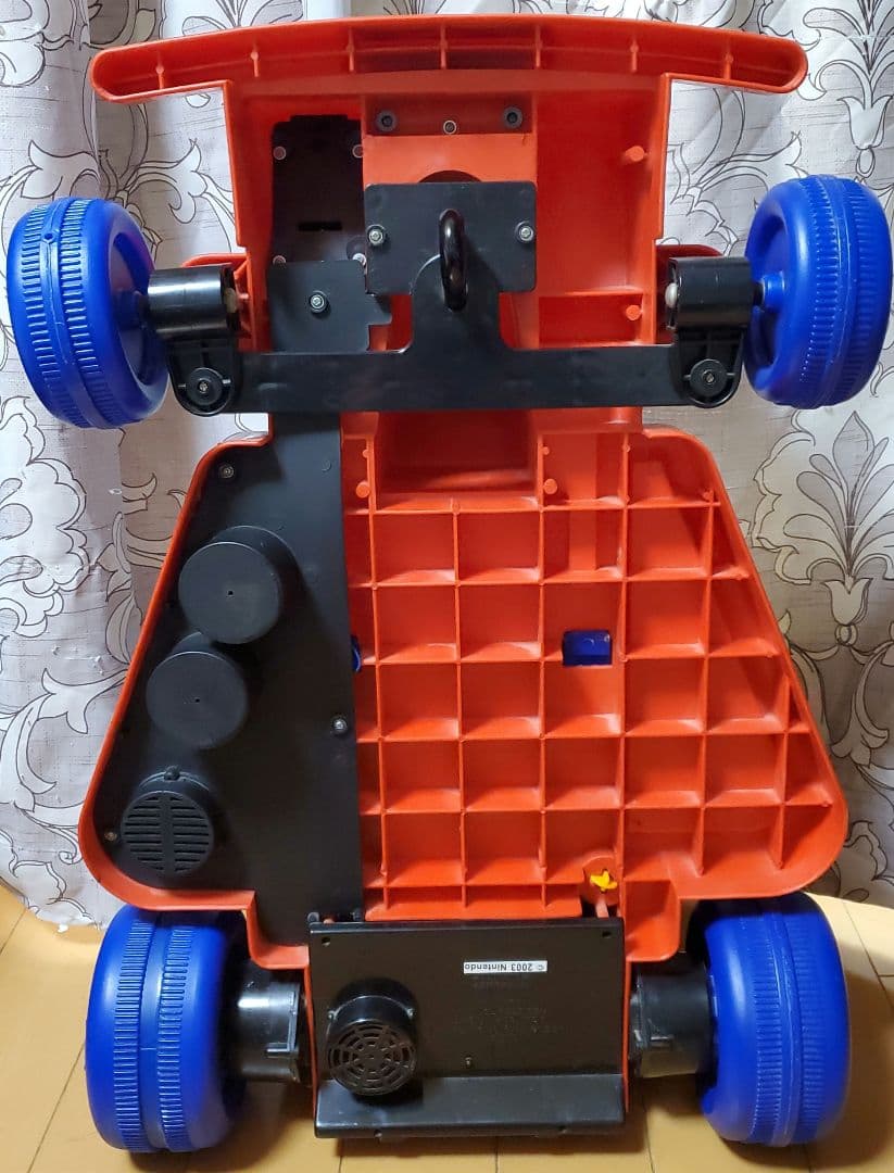 超レア Nintendoマリオカートダブルダッシュ電動ペダルカー2003赤青