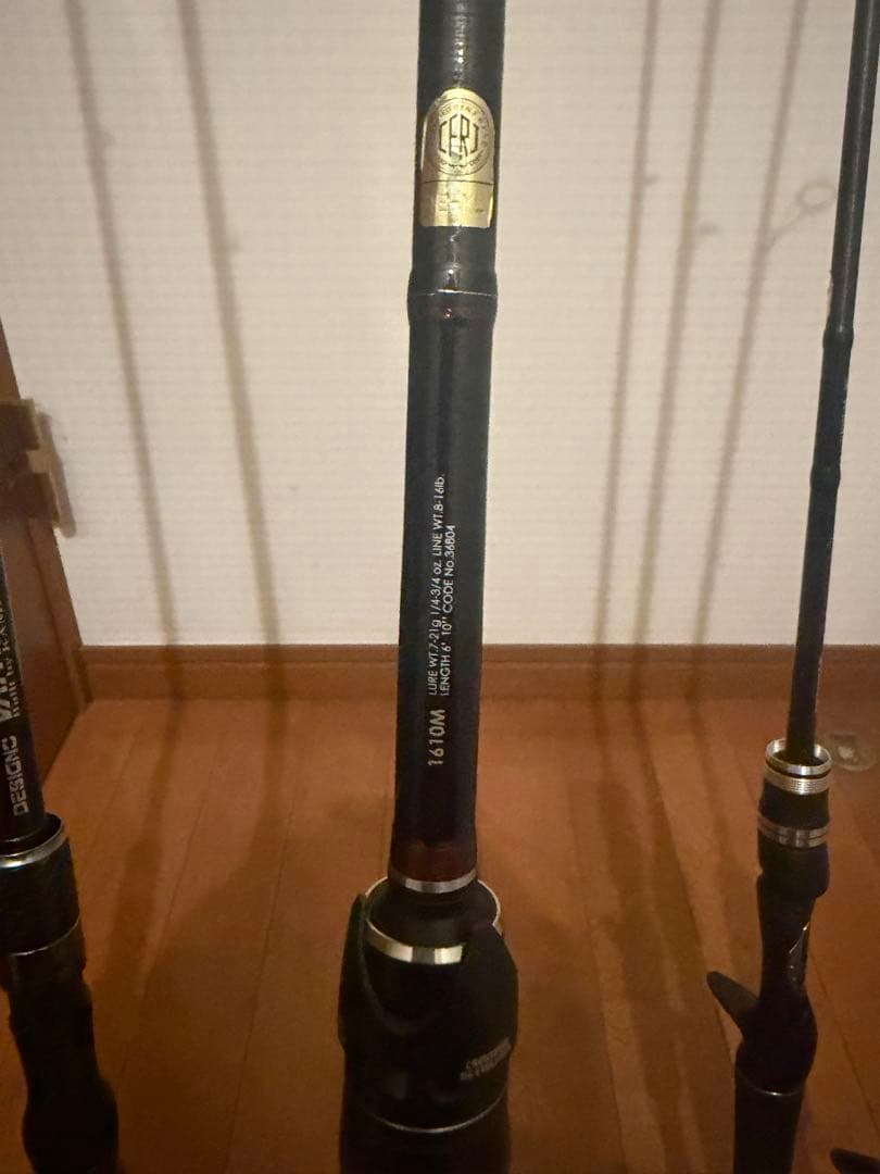 バスロッド　6本セット　バス釣り引退