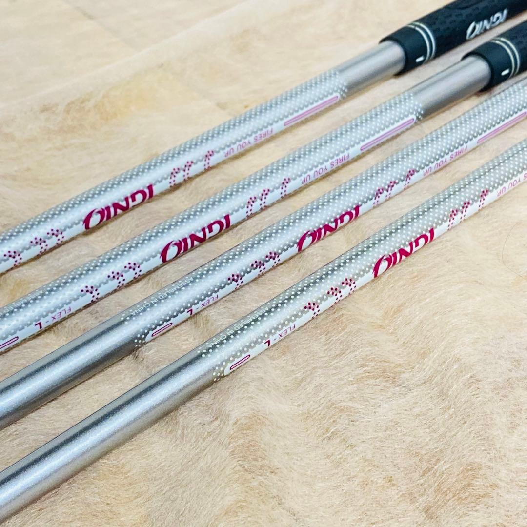 良品✨IGNIO レディース ゴルフクラブセット ピンク 7本セット