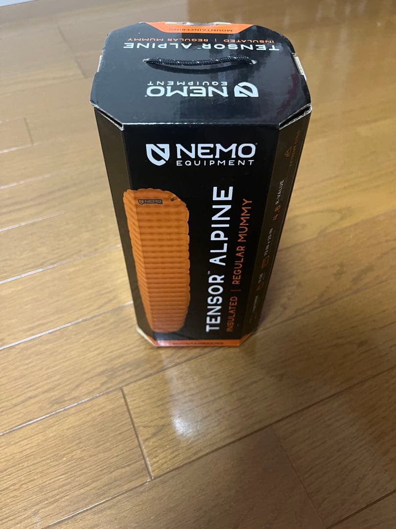 値下不可 山岳超軽量NEMO TENSOR ALPINE スリーピングマット箱付