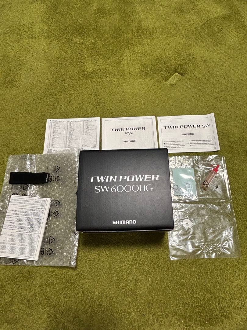 (た)Shimano 21TWIN POWER SW6000HG リール