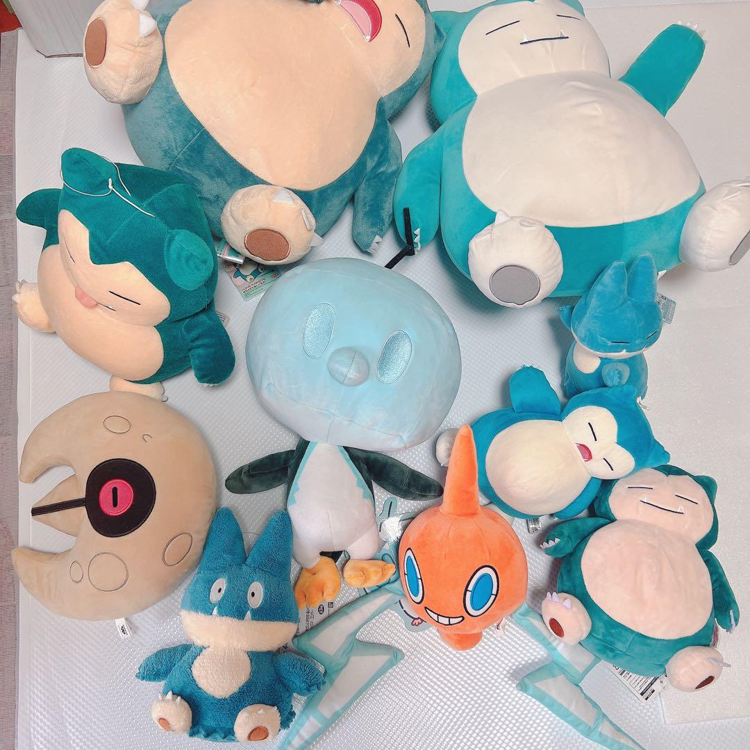 カビゴンまとめ売り　コオリッポ　ほわほわてのひらマスコット