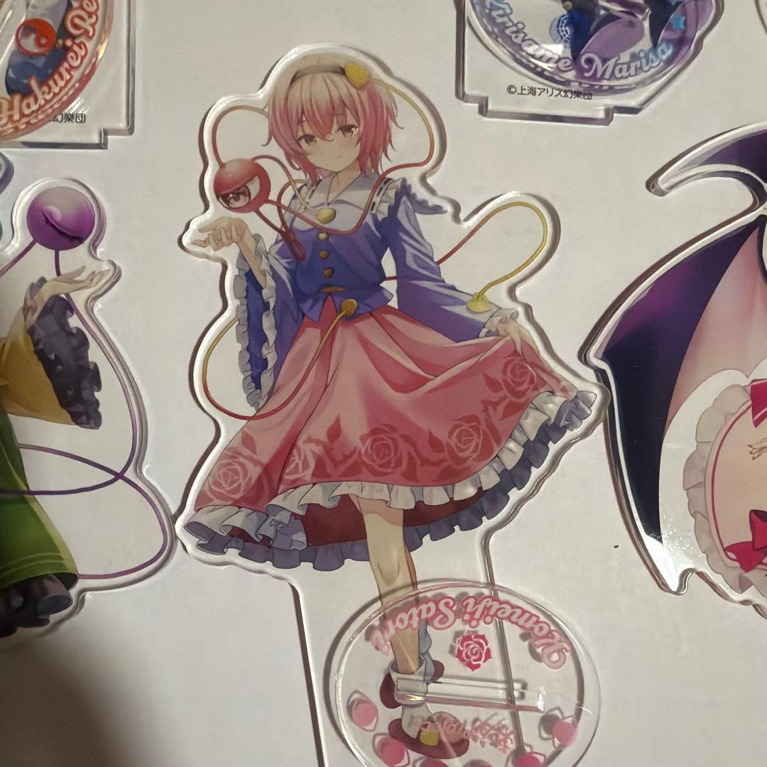 東方project×ダイソーアクリルスタンド