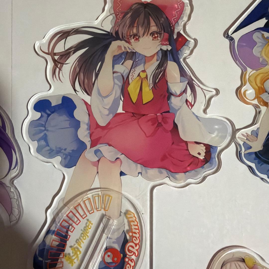 東方project×ダイソーアクリルスタンド