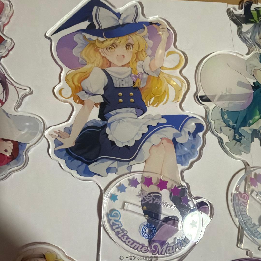 東方project×ダイソーアクリルスタンド