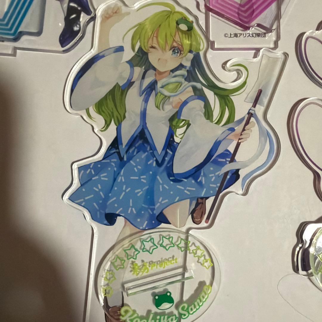 東方project×ダイソーアクリルスタンド
