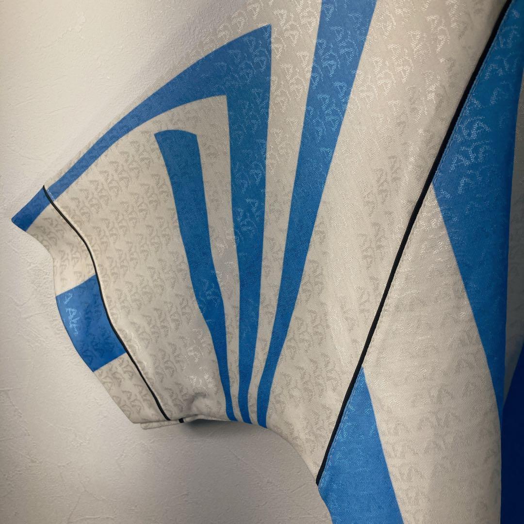 90s adidas アルゼンチン代表 ユニホーム　ポロシャツ　L