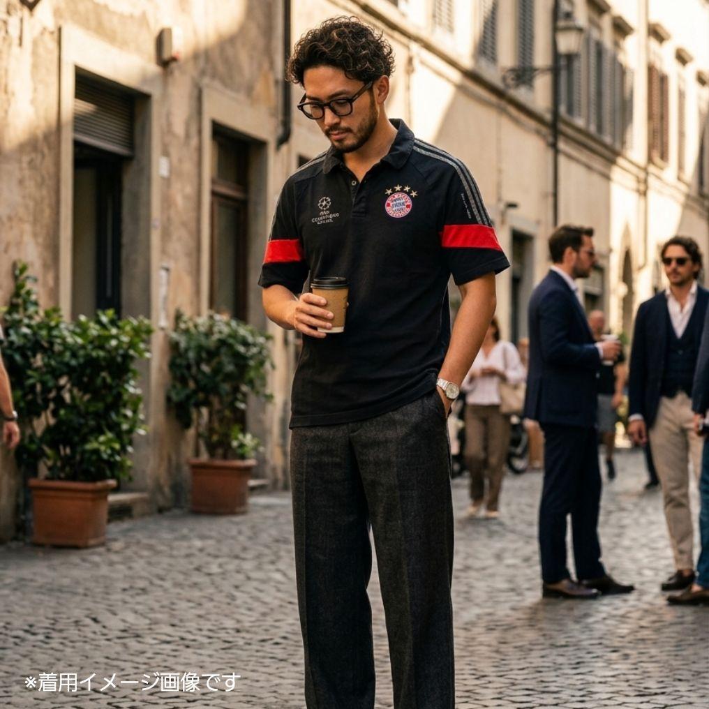 【希少】バイエルン・ミュンヘン CL公式ポロシャツ adidas 10s 黄金期