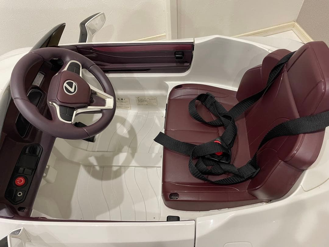 Lexus LC 電動ミニカー ホワイトLC500