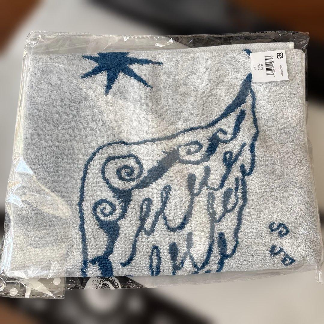 なとり 深海 タオル ホワイト 完売品