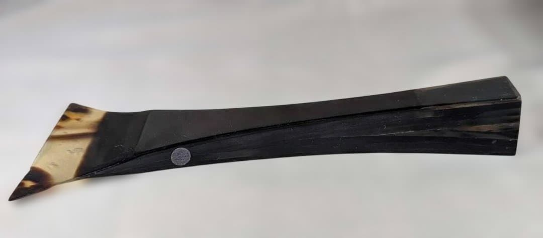 三味線　バチ　撥　長さ21.5cm　幅10.5cm　重さ137g　　管2042