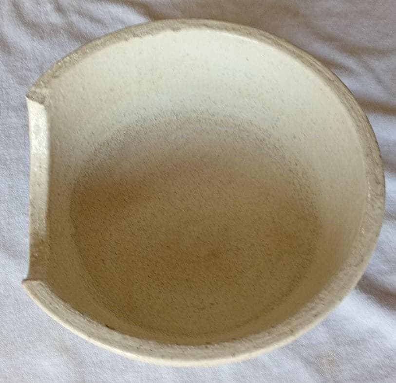 信濃焼き　風炉　茶道具　骨董品　置物飾り