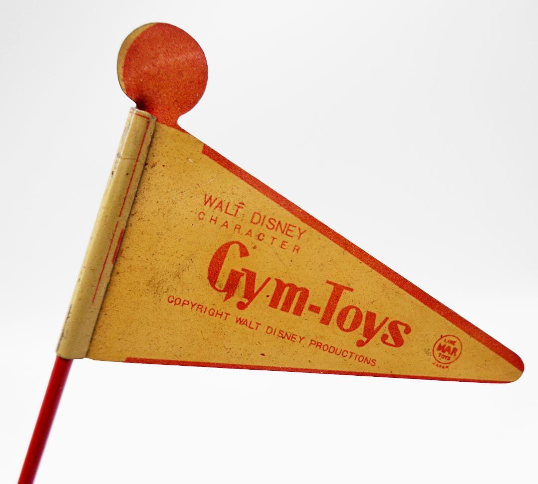 〖1950年代ディズニーTOY〗ミッキーマウス、ドナルドダック、プルート鉄棒