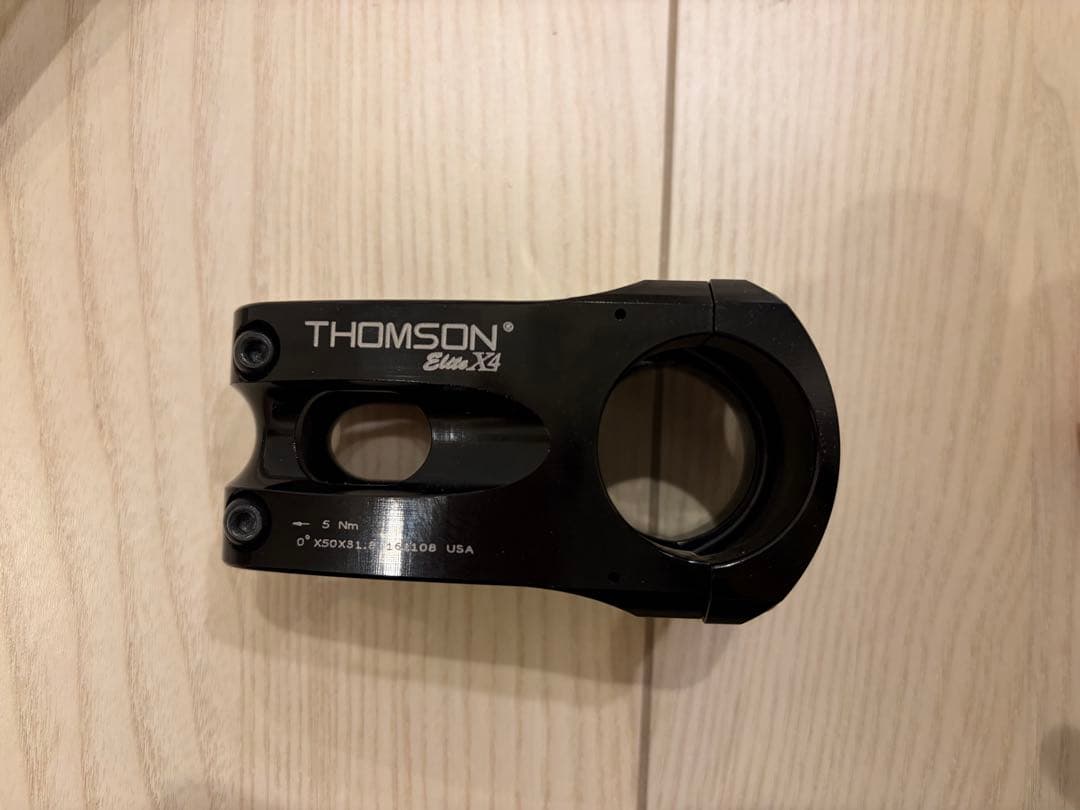 THOMSON Elite X4 ステム ブラック 50mm