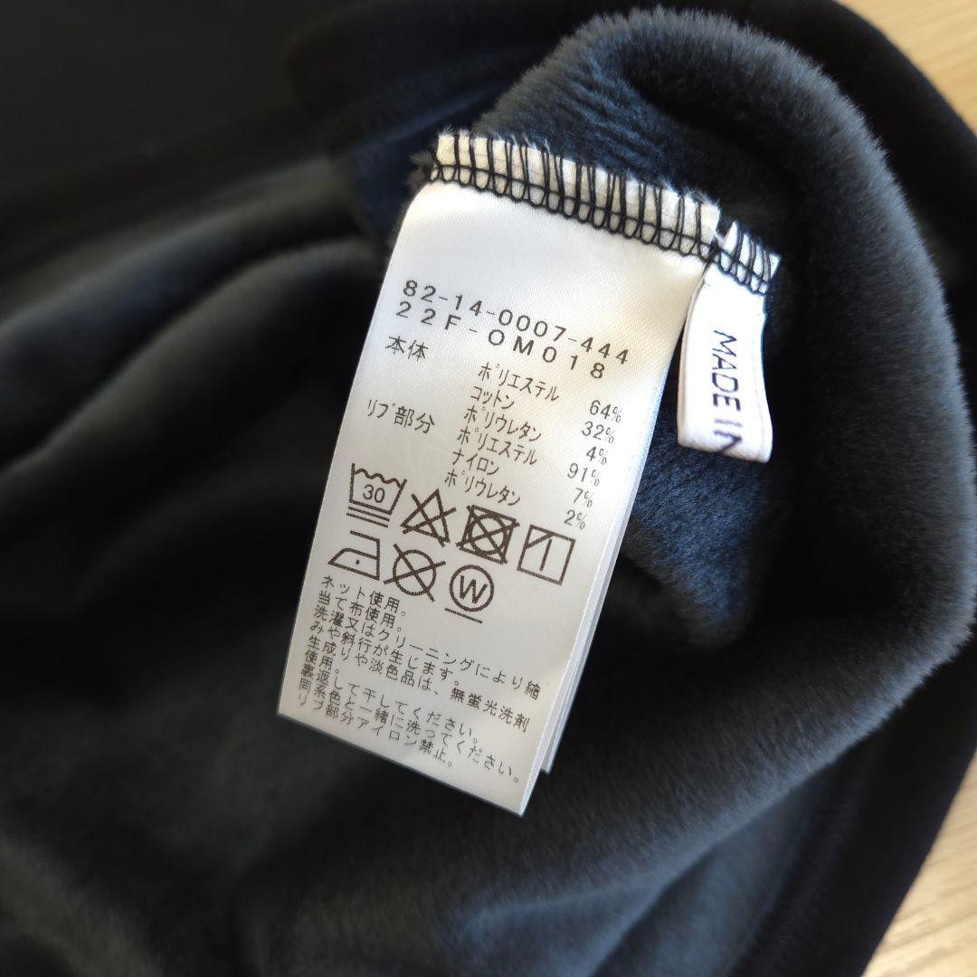 71. BEAMS GOLF 裏ボア リブロゴ タートルネックシャツ