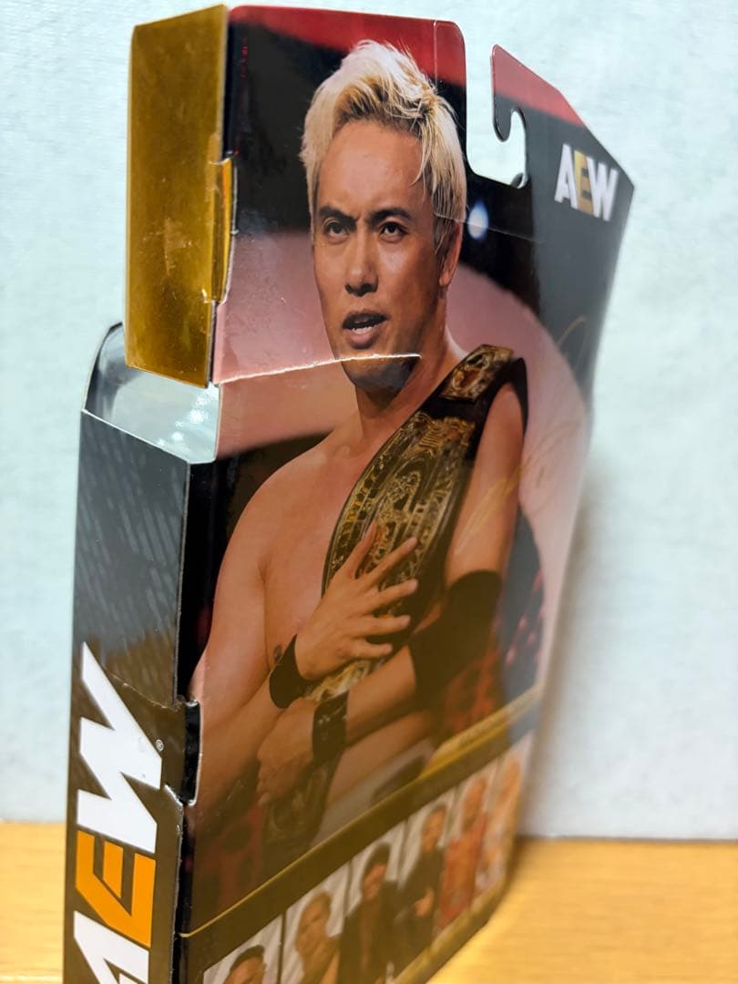 オカダカズチカ　フィギュア　AEW 新日本プロレス　開封品