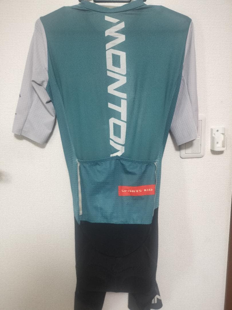 MONTON サイクルジャージ 半袖 s-m