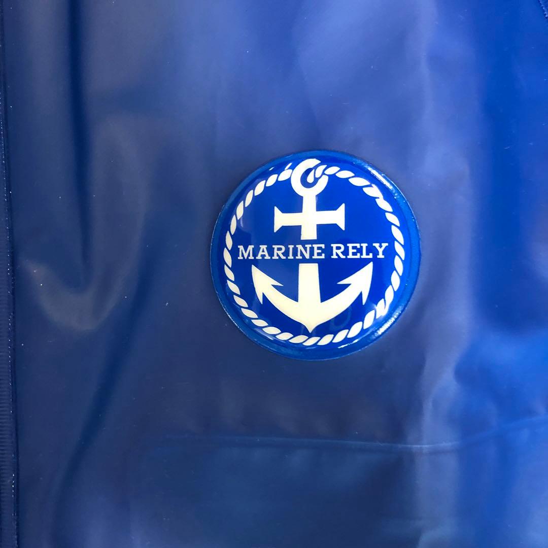 MARINE RELY マリンレリー L上下 花紺 尾崎産業 レインウェア