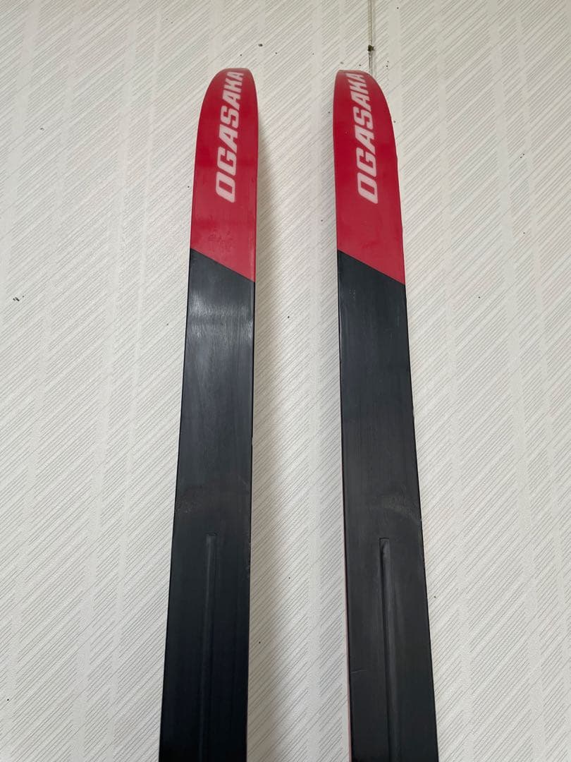 OGASAKA スキー板 165cm Rottefellaバインディング付き