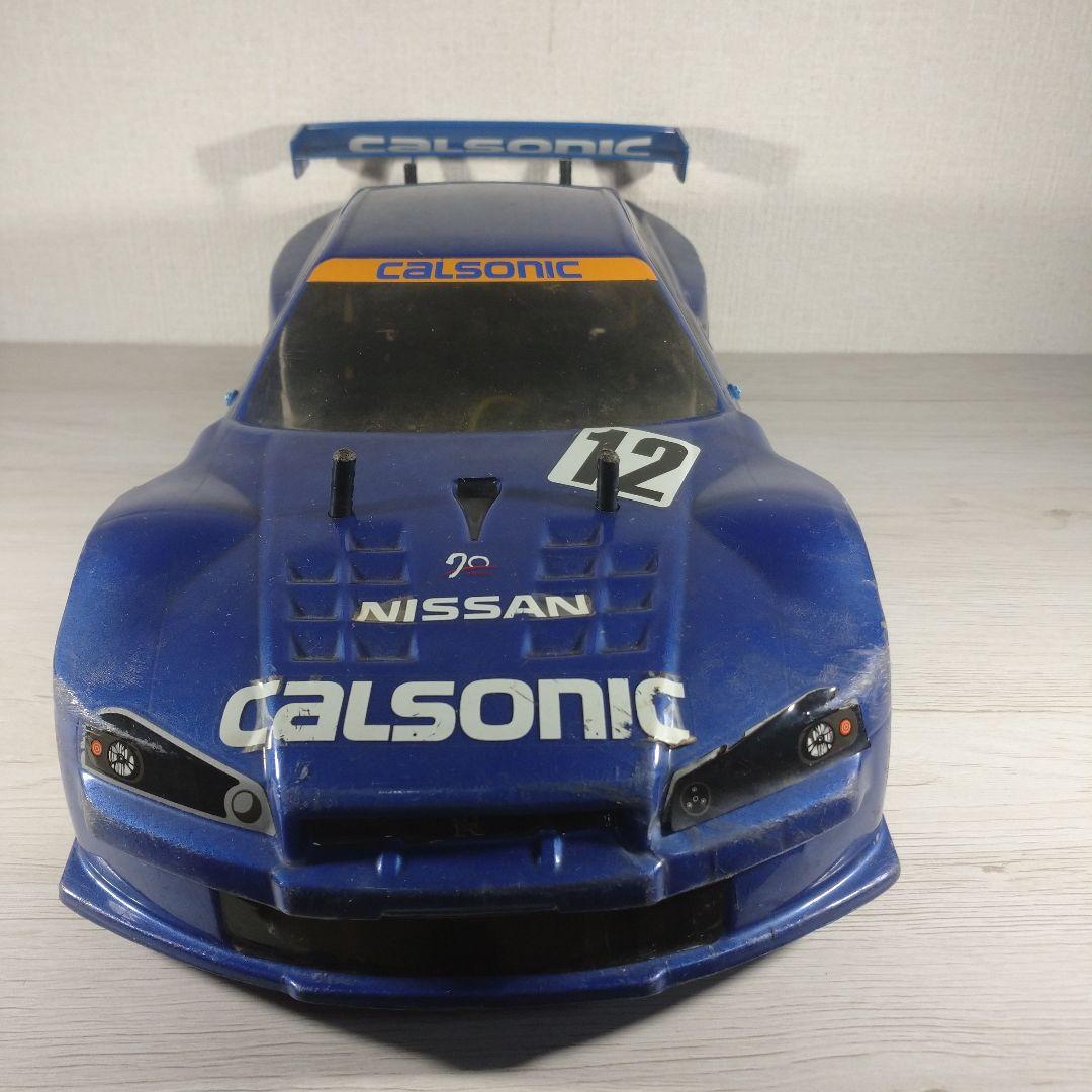 タミヤ　TT-01 シャーシ　Calsonic GT-R 2003