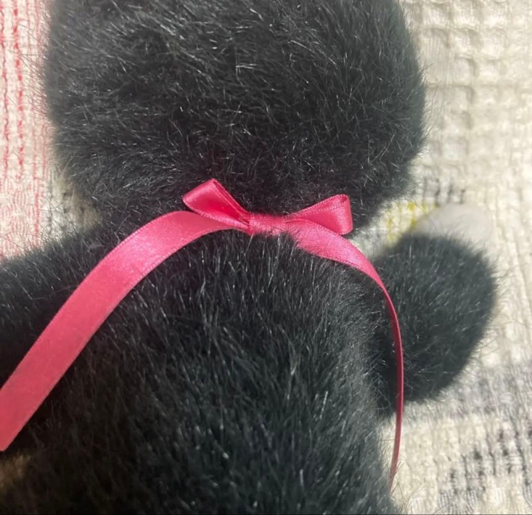 モンスイユ　 MAY BLUE シャム猫シリーズ　ルイ　黒猫 ぬいぐるみ
