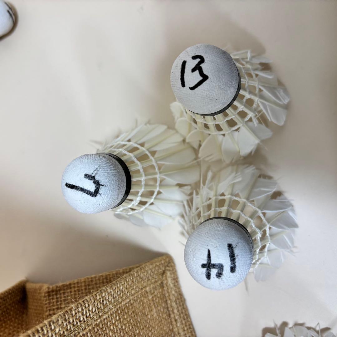 【バドミントンシャトル150個】✨第1種検定合格球✨中古　ノック　バッティング