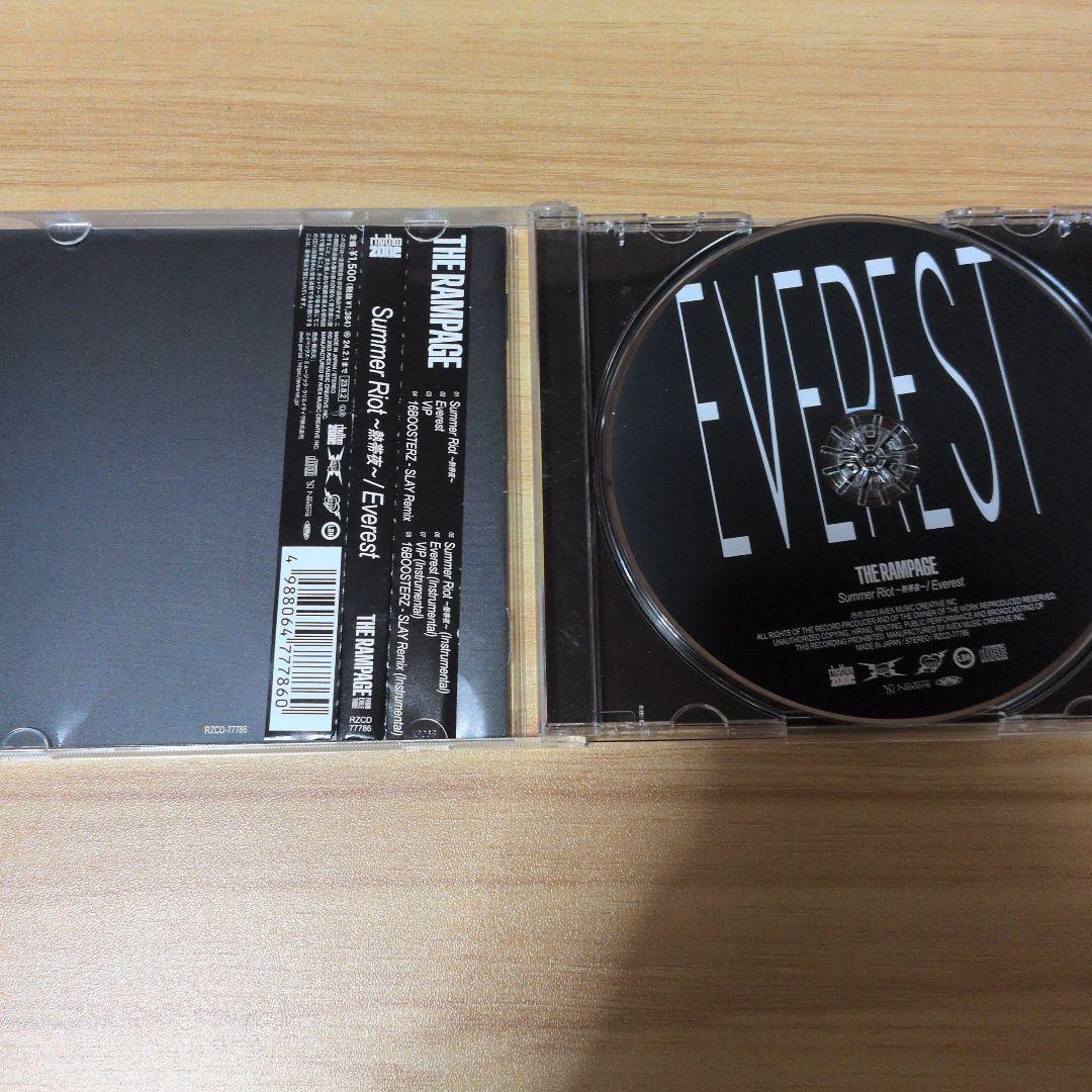 THE RAMPAGE　CD、Blu-rayセット