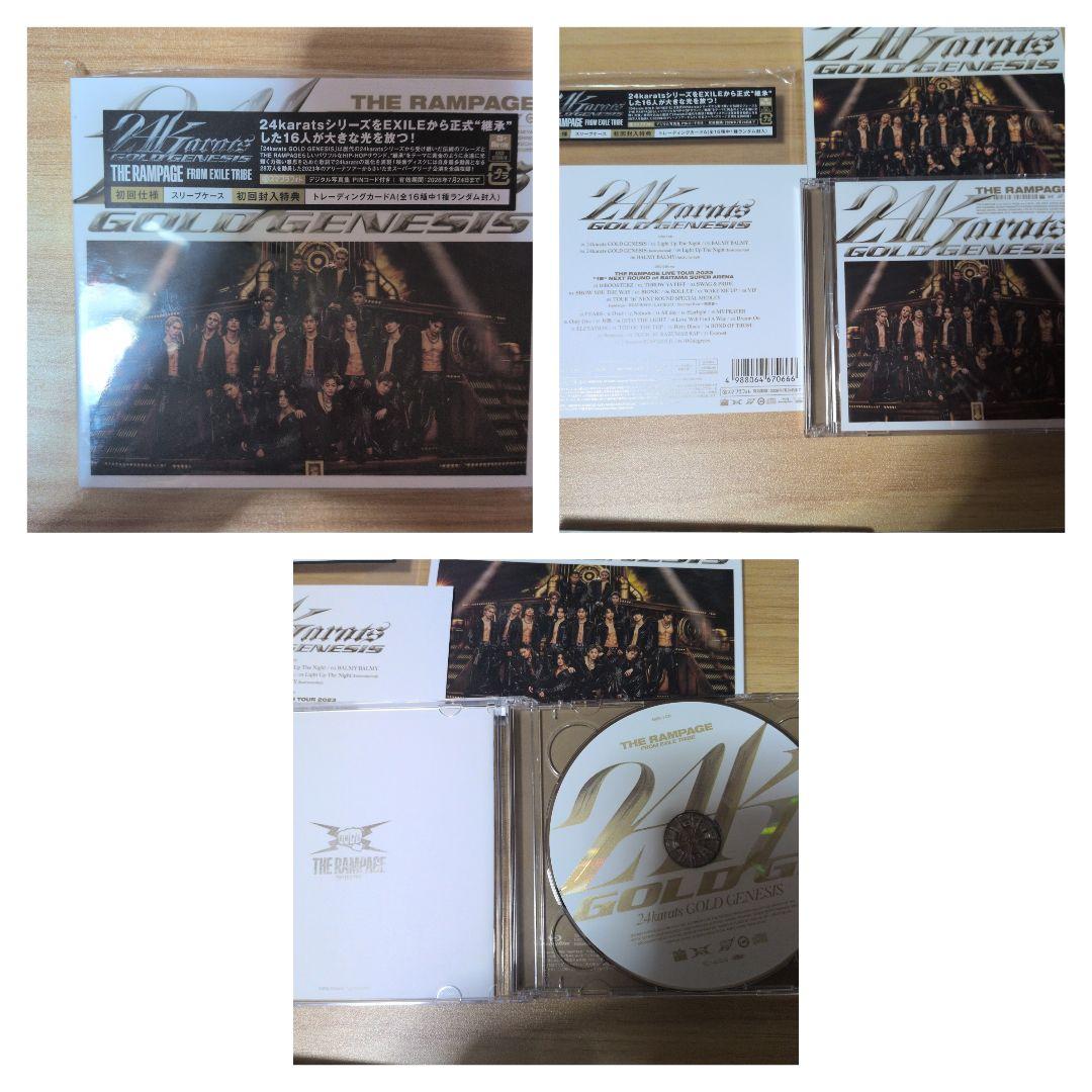 THE RAMPAGE　CD、Blu-rayセット