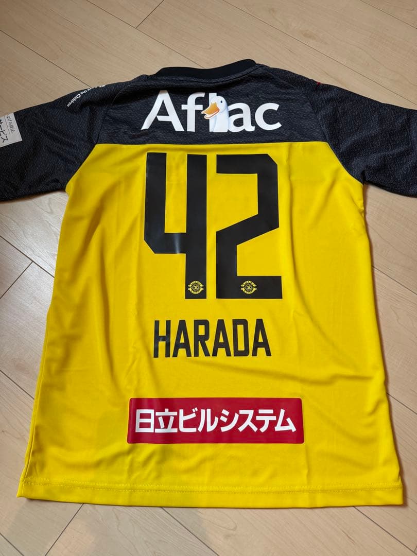 柏レイソル　原田亘選手42番 オーセンティックユニフォーム　　Ｌサイズ