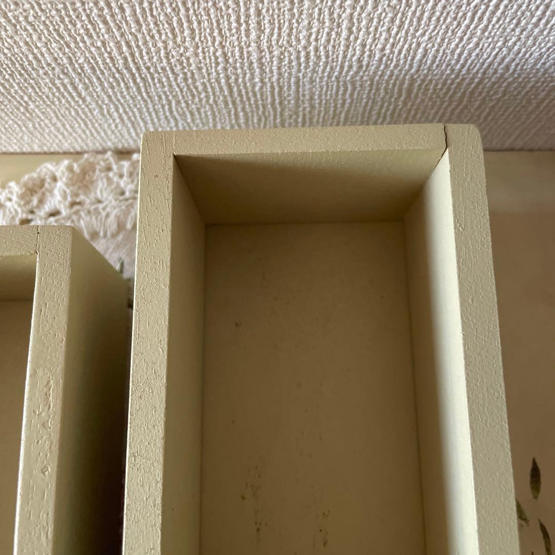 マニー　ステンシルローズ　引き出し♪小物入れ　木製