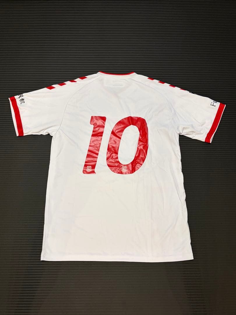 【極美品・XL】福島ユナイテッド 2019 ユニ上下＆未開封ソックス3点