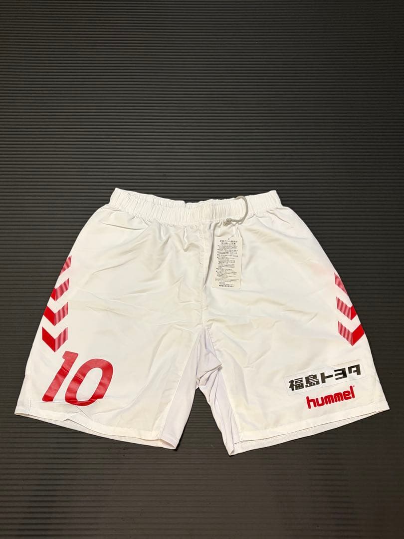 【極美品・XL】福島ユナイテッド 2019 ユニ上下＆未開封ソックス3点