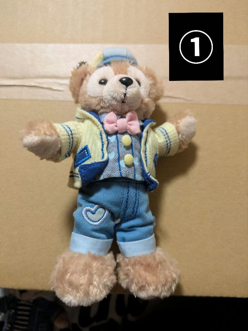 ダッフィー シェリーメイ ぬいぐるみキーホルダー