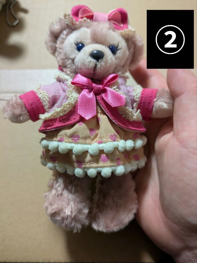 ダッフィー シェリーメイ ぬいぐるみキーホルダー