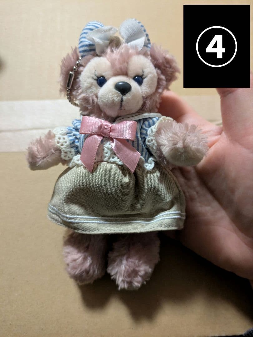 ダッフィー シェリーメイ ぬいぐるみキーホルダー