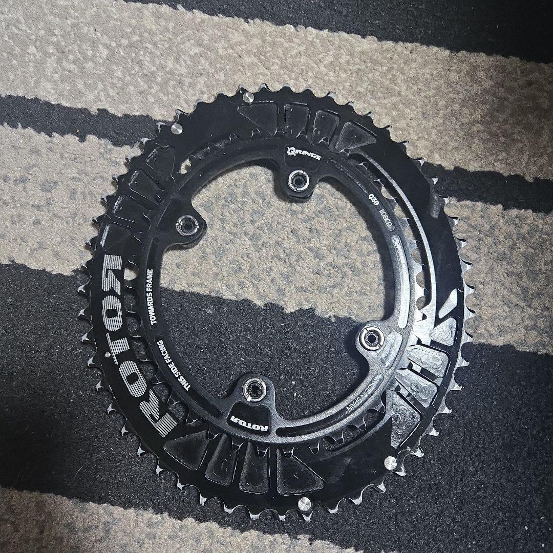 パーツ Rotor Qrings 53-39 11s pcd110