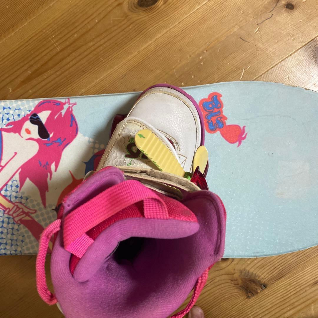 Burton バートン　スノーボードセット　板　ヴィンディング　スノーブーツ