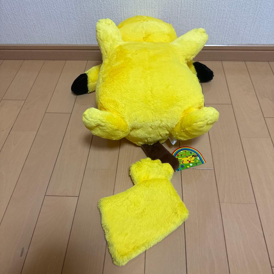 2010年 ポケモンセンター限定 ぬいぐるみ(大) くったりピカチュウ