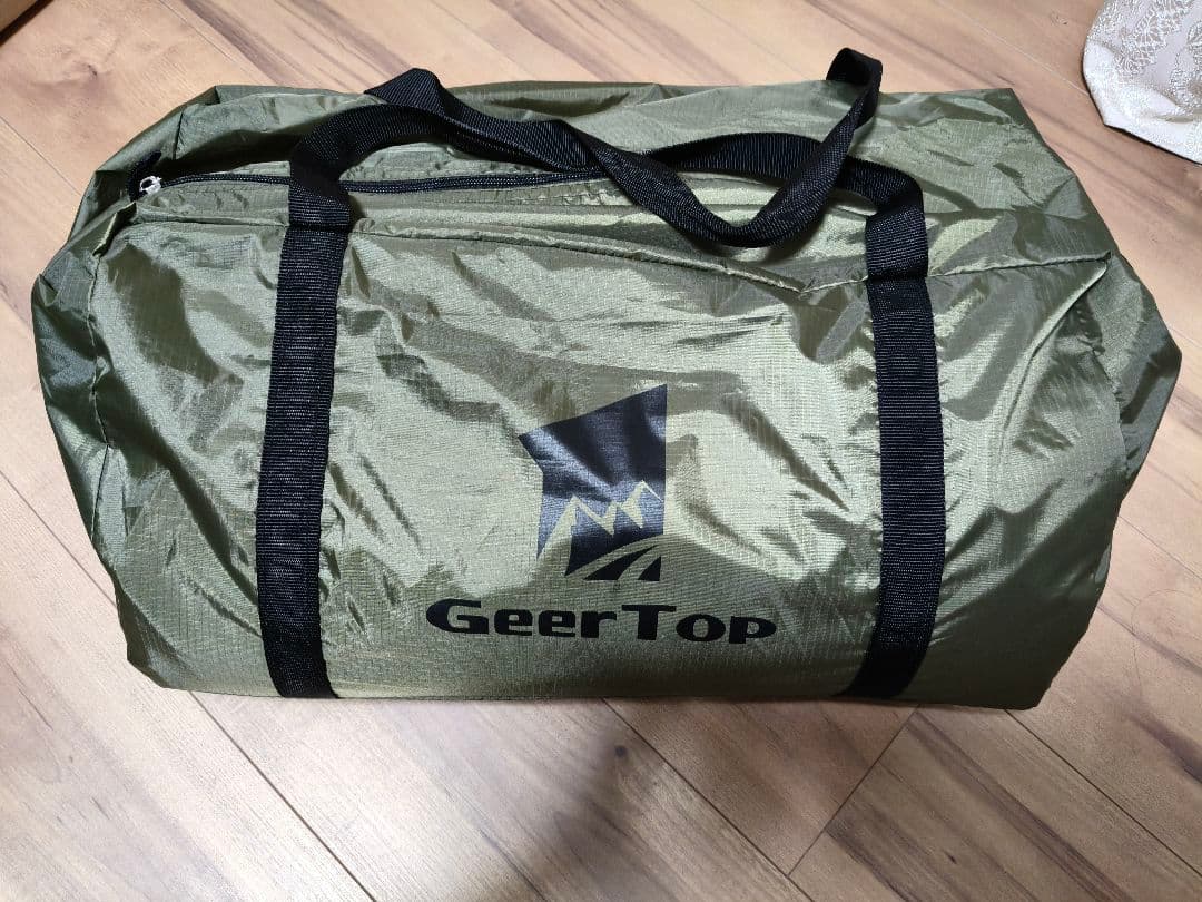 Geer Top アーミーグリーン タープ　メッシュスクリーン