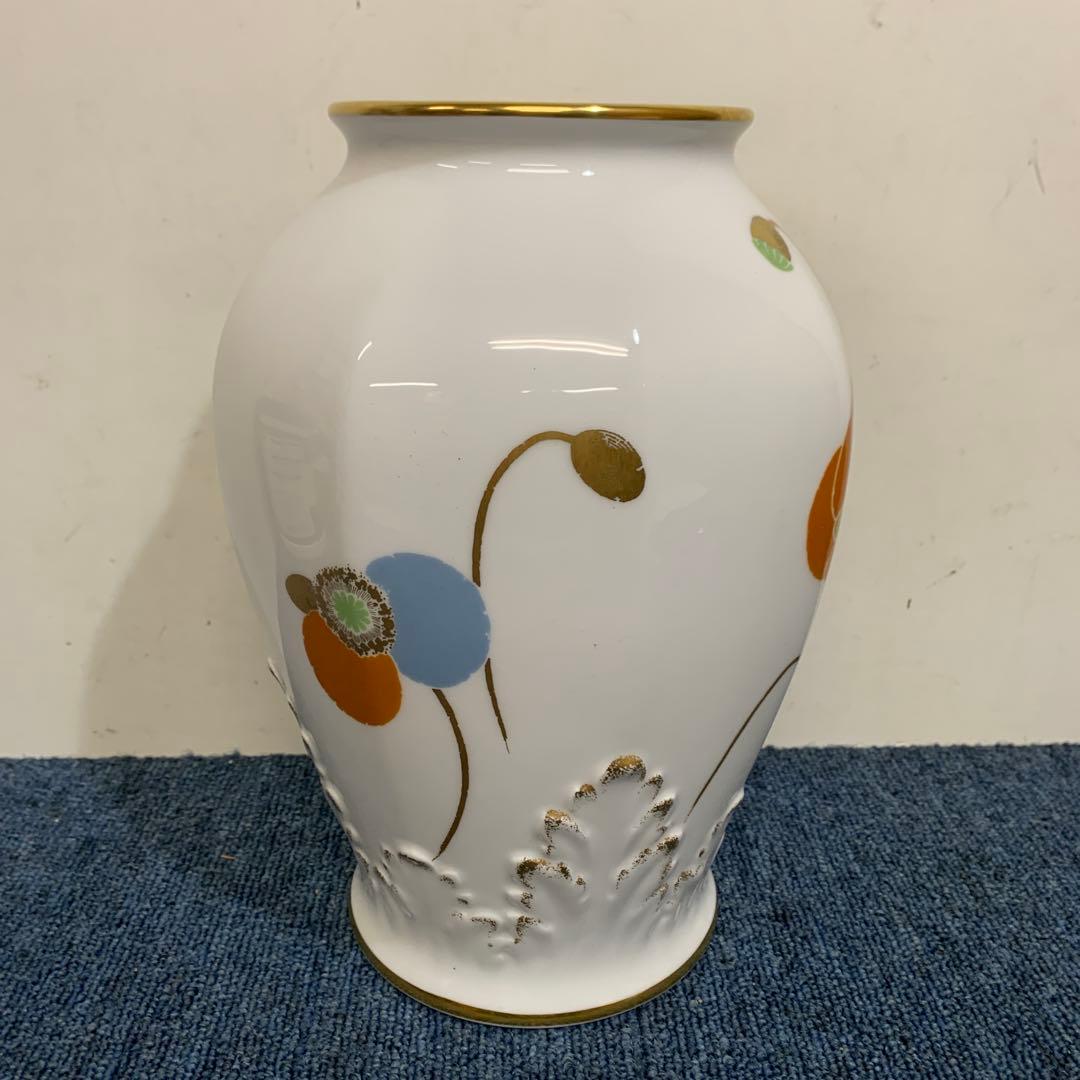 大倉陶園 OKURA 花瓶 高さ約26