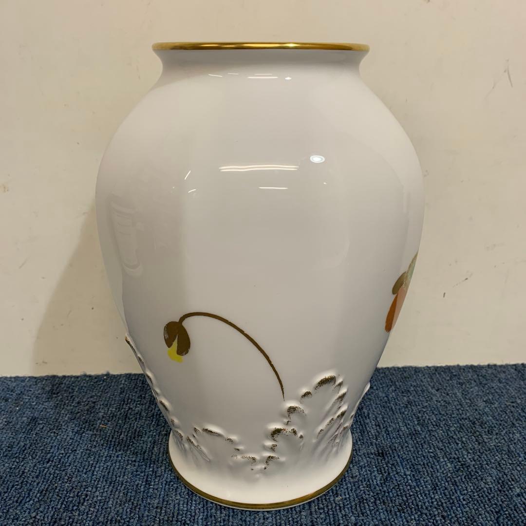 大倉陶園 OKURA 花瓶 高さ約26